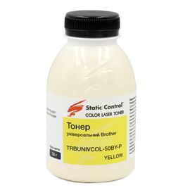 Купить тонер универсальный Brother 50г yellow (фасованный) Static Control по лучшей цене