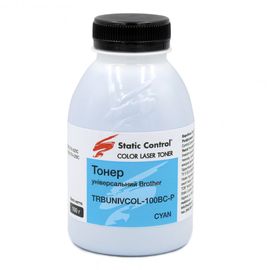 Купить тонер универсальный Brother 100г cyan (фасованный) Static Control по лучшей цене