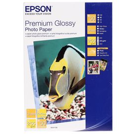 Купить Фотобумага Epson Premium глянцевая 255г/м кв, 10см x 15см, 50л (C13S041729) по лучшей цене