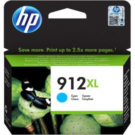 Купить Картридж HP для Officejet Pro 8023, HP 912XL Cyan (3YL81AE) по лучшей цене