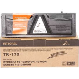 Купить Туба с тонером Integral для Kyocera-Mita FS-1320D/1370DN аналог TK170/TK172 Black 240г (12100054) по лучшей цене