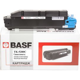 Купить Туба с тонером BASF для Kyoсera Mita ECOSYS P6235/TK-5280C аналог 1T02TWCNL0 Cyan (BASF-KT-TK5280C) по лучшей цене