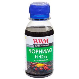 Купить Чернила WWM для HP N10/13/14/82 100г Black Водорастворимые (H12/B-2) по лучшей цене