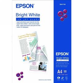 Купить Бумага Bright White Ink Jet A4, 90 г/м2, 500 л Epson (C13S041749) по лучшей цене