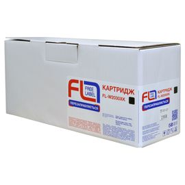 Купить Картридж совместимый HP 415X (W2030X) черный, версия без чипа Free Label (FL-W2030XK) по лучшей цене