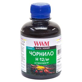 Купить Чернила WWM для HP №10/11/12 200г Black Пигментные (H12/BP) по лучшей цене