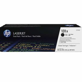 Купить Картридж тонерный HP 131X для HP CLJ M276n/M251n 2x2400 копий Black (CF210XD) двойная упаковка по лучшей цене