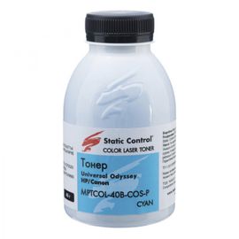 Купить Тонер HP универсальный MPTCOL флакон, 40 г, голубой SCC (MPTCOL-40B-COS-P) по лучшей цене