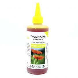 Купить чернила для Epson L100/L200/L300/L800 250 мл Makkon yellow по лучшей цене