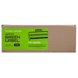 Купить Картридж совместимый HP 55X (CE255X) Green Label Patron (PN-55XGL) по лучшей цене