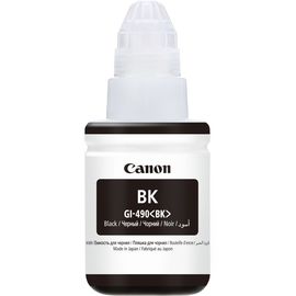 Купить Контейнер с чернилами Canon для Pixma G1400/G2400/G3400 GI-490B Black (0663C001) по лучшей цене