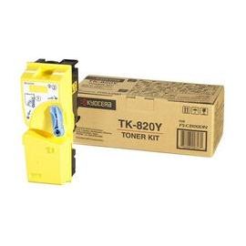 Купить Тонер-картридж TK-825Y yellow 7.5К Kyocera (1T02FZAEU0) по лучшей цене
