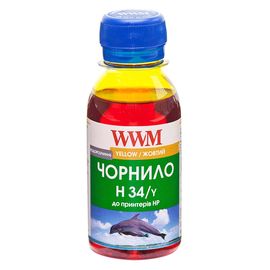 Купить Чернила WWM для HP №22/121/122 100г Yellow Водорастворимые (H34/Y-2) по лучшей цене