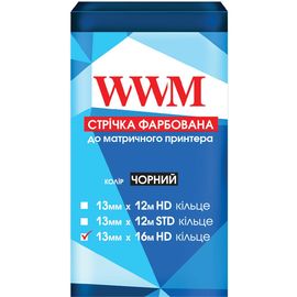 Купить Лента WWM 13мм х 16м (12,7мм x 16м) HD кольцо Black (R13.16H) по лучшей цене