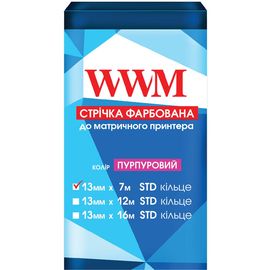 Купить Лента WWM 13мм х 7м (12,7мм x 7м) STD кольцо Purple (R.13.7SP) по лучшей цене