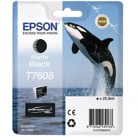 Купить Картридж Epson для SureColor SC-P600 Matte Black (C13T76084010) по лучшей цене