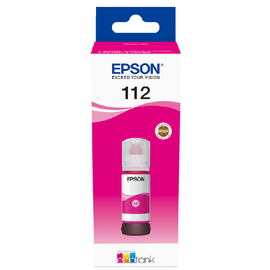 Купить Контейнер с чернилами Epson 112 EcoTank Pigment Magent ink (C13T06C34A) по лучшей цене