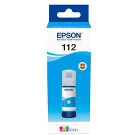 Купить Контейнер с чернилами Epson 112 EcoTank Pigment Cyan ink (C13T06C24A) по лучшей цене