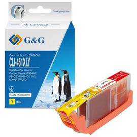 Купить Картридж G&G для Canon Pixma MG5440/MG6340/MG7240 аналог 6526B001 Yellow (G&G-6526B001H) по лучшей цене