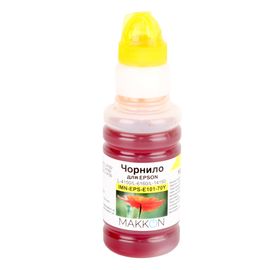 Купить Чернила Makkon для Epson EcoTank L-4160/L-6160/L-6190 70 мл yellow (IMN-EPS-E101-70Y) по лучшей цене