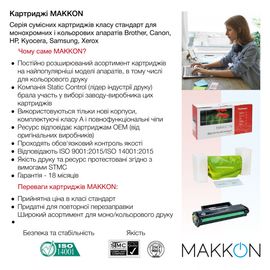 Купить Картридж Makkon HP Color Laser W2071A 0.7k cyan (MN-HP-W2071A) по лучшей цене