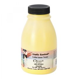 Купить Тонер HP CLJ CP1025 флакон, 26 г, желтый SCC (HP1025-26B-YOS) по лучшей цене