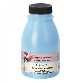 Купить Тонер HP CLJ CP2025 флакон, 80 г, голубой SCC (HP2025-80B-COS) по лучшей цене