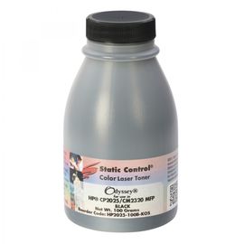 Купить Тонер HP CLJ CP2025 флакон, 100 г, черный SCC (HP2025-100B-KOS) по лучшей цене