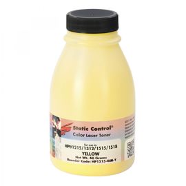 Купить Тонер HP CLJ 1215 флакон, 40 г, желтый SCC (HP1515-40B-Y) по лучшей цене