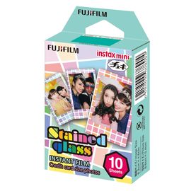 Купить Бумага Fujifilm COLORFILM INSTAX MINI STAINED GLASS (54х86мм 10шт) (16203733) по лучшей цене