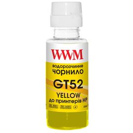 Купить Чернила WWM HP GT52 100г Yellow, для Ink Tank 115/315/319 (H52Y) по лучшей цене