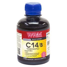 Купить Чернила WWM для Canon CLI-451Bk/CLI-471Bk 200г Black Водорастворимые (C14/B) светостойкие по лучшей цене