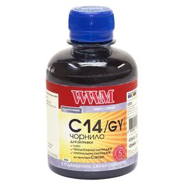 Купить Чернила WWM для Canon CLI-451GY/CLI-471GY 200г Gray Водорастворимые (C14/GY) светостойкие по лучшей цене