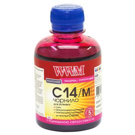 Купить Чернила WWM для Canon CLI-451M/CLI-471M 200г Magenta Водорастворимые (C14/M) светостойкие по лучшей цене