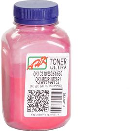 Купить Тонер АНК для OKI C310/330/510/530 бутль 60г Magenta (1501446) Glossy по лучшей цене