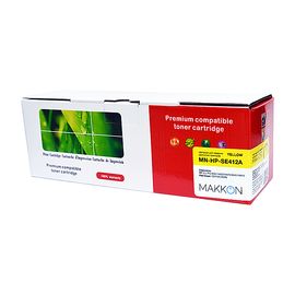 Купить картридж HP CLJP CE412A (305A) (SE412A) Makkon 2.6k yellow по лучшей цене