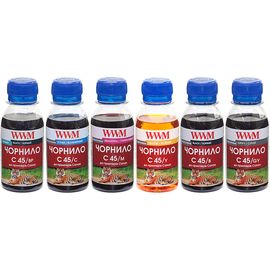 Купить Комплект чернил WWM для Canon PGI-450/CLI-451 Пигментные/Водорастворимые 6х100г BP/B/GY/C/M/Y (C45SET-6) по лучшей цене