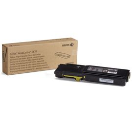 Купить Картридж тонерный Xerox для WorkCentre 6655 7500 копий Yellow (106R02754) по лучшей цене