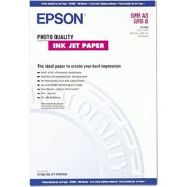 Купить Бумага Photo Quality Ink Jet Paper A3+, 100 л Epson (C13S041069) по лучшей цене