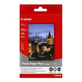 Купить Фотобумага SG-201 Photo Paper Plus Semi-gloss 260 г/м2, 10x15 см, 50 л (1686B015) по лучшей цене