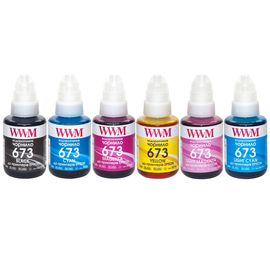 Купить Комплект чернил WWM для Epson L800 6х140г B/C/M/Y/LC/LM (E673SET6) по лучшей цене