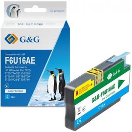 Купить Картридж G&G HP No.953XL Cyan 1.6K (G&G-F6U16AE) по лучшей цене