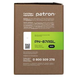 Купить Картридж совместимый HP 87A (CF287A) Green Label Patron (PN-87AGL) по лучшей цене