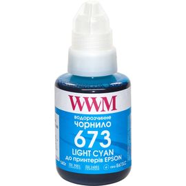 Купить Чернила WWM 673 для Epson L800 140г Light Cyan (E673LC) по лучшей цене