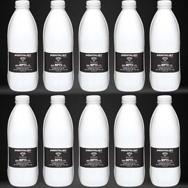 Купить Тонер PRINTALIST для HP LJ универсальный бутль 10шт x 1000г Black (MPT5-1-10-PL) по лучшей цене