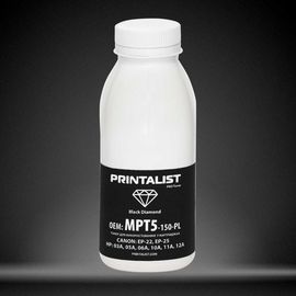 Купить Тонер PRINTALIST для HP LJ универсальный бутль 150г Black (MPT5-150-PL) по лучшей цене