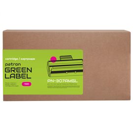 Купить Картридж совместимый HP 307A (CE743A) Green Label, пурпурный Patron (PN-307AMGL) по лучшей цене