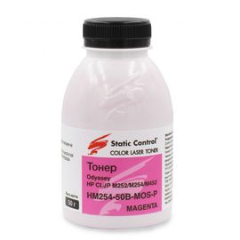 Купить тонер Odyssey HP CLJP M252/M254/M452 50г magenta (фасованный) Static Control по лучшей цене