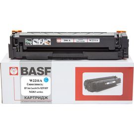 Купить Картридж тонерный BASF для HP CLJ M255, MFP M282/M283 аналог W2211A Cyan (BASF-KT-W2211A-WOC) без чипа по лучшей цене