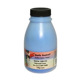 Купить тонер Odyssey HP CLJ 2600 100г (2k) cyan Static Control по лучшей цене